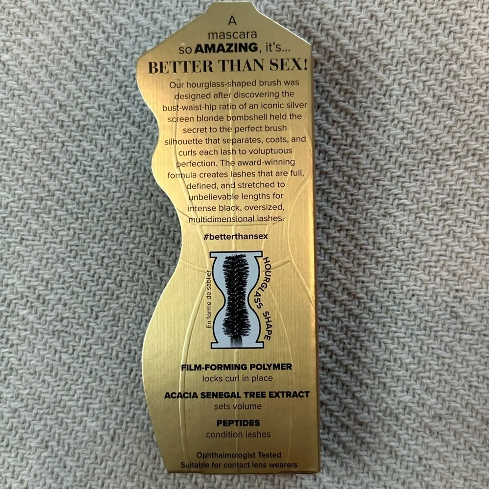 TOO FACED Better Than Sex Mascara Full Size NIB Eye Makeup